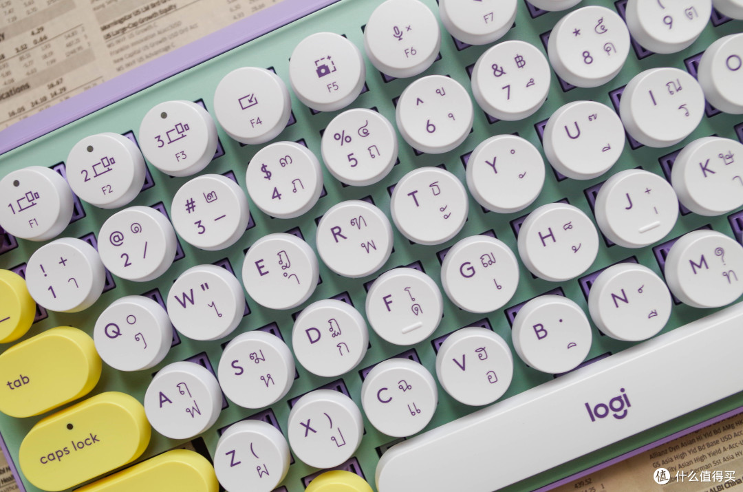 一百多入手，被颜值耽误最便宜的罗技无线机械键盘POP Keys