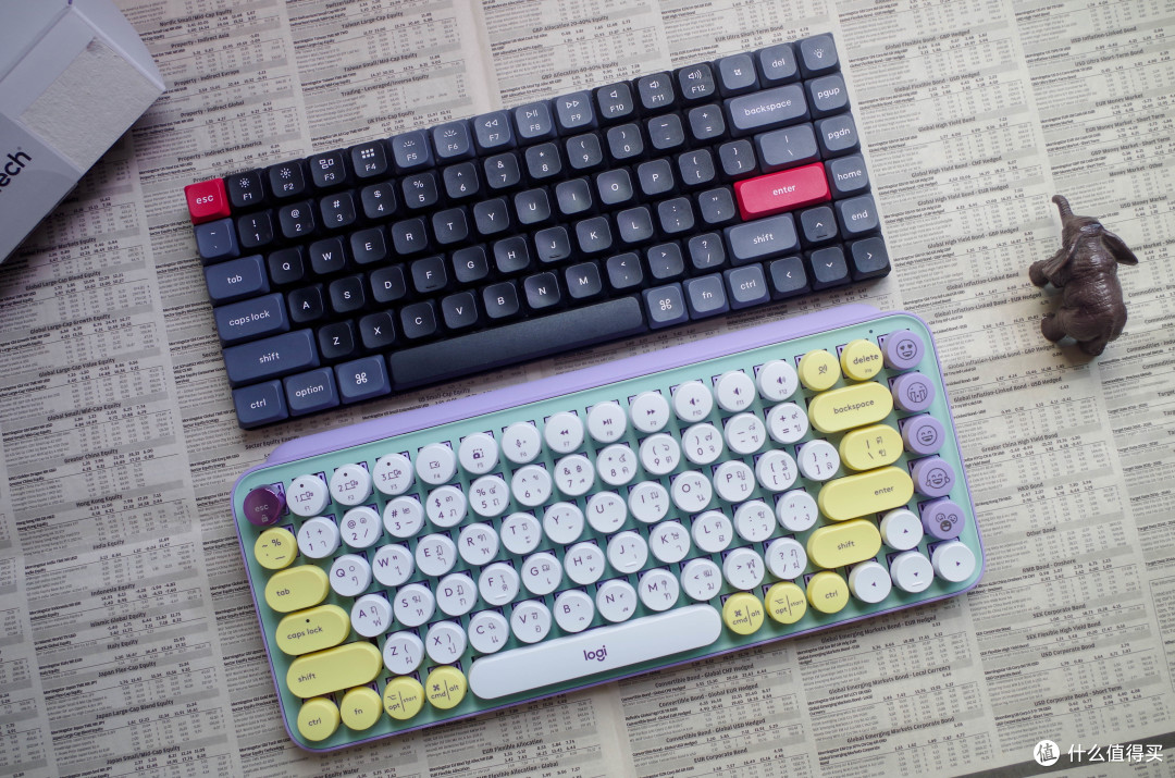 一百多入手，被颜值耽误最便宜的罗技无线机械键盘POP Keys