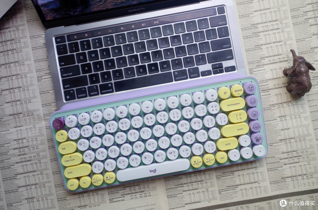 一百多入手，被颜值耽误最便宜的罗技无线机械键盘POP Keys