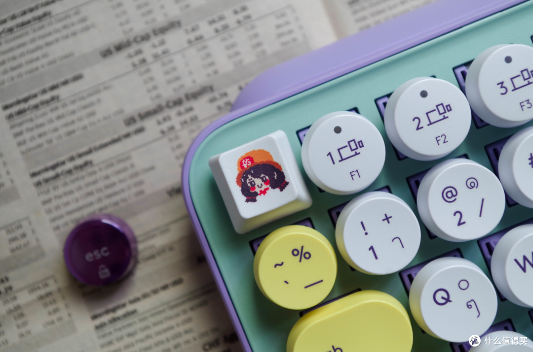 一百多入手，被颜值耽误最便宜的罗技无线机械键盘POP Keys