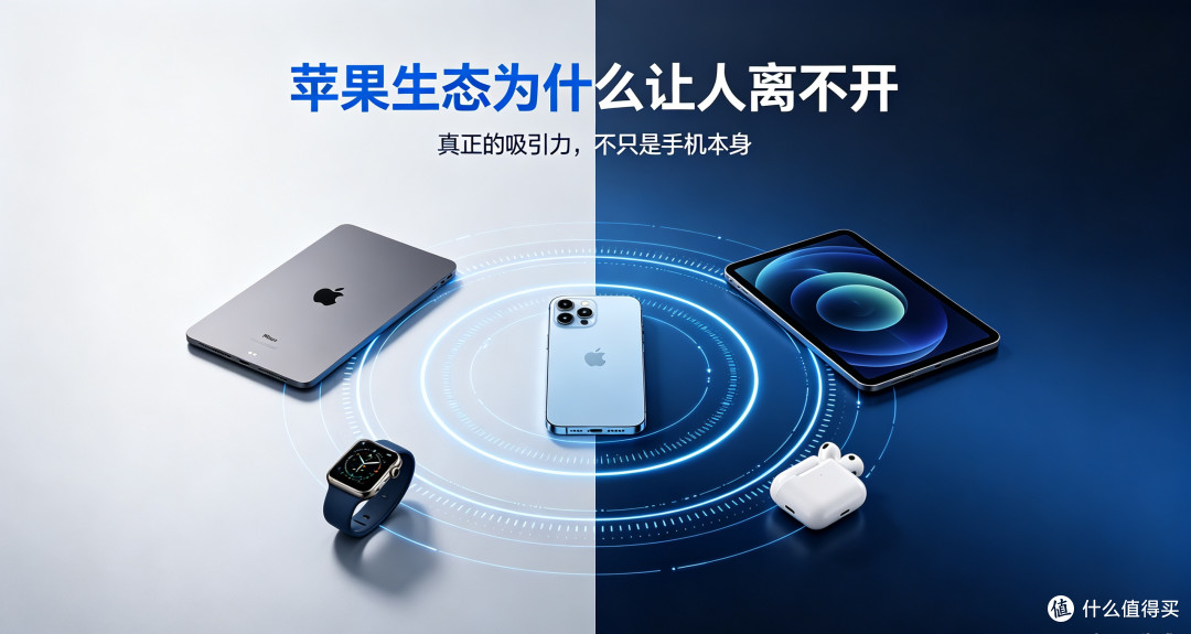 苹果生态为什么让人离不开？真正的吸引力，不只是手机本身