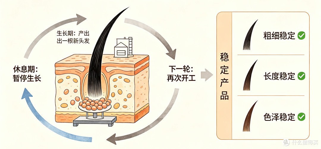 同头不同命：后脑勺这圈头发，还够不够植一次？