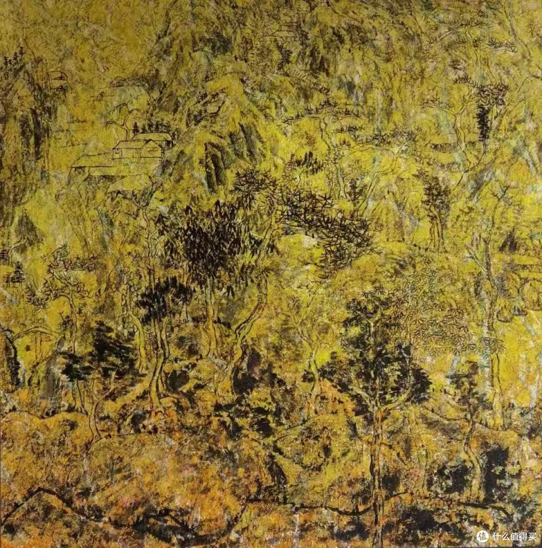 金色重彩艺术家——庞舜尧作品欣赏