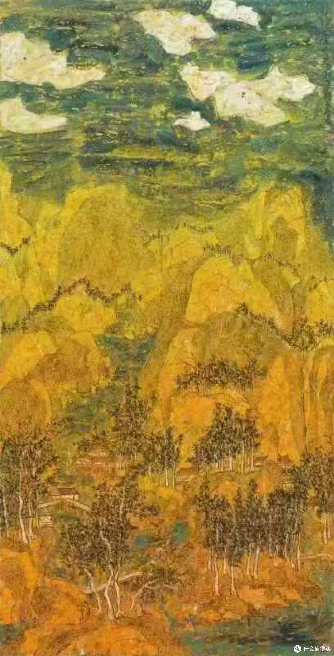 金色重彩艺术家——庞舜尧作品欣赏