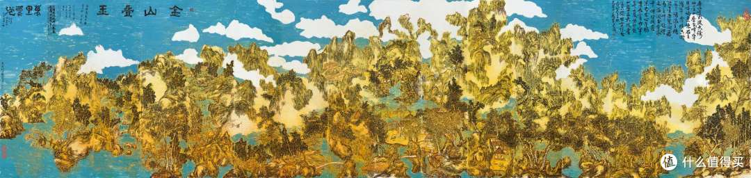 金色重彩艺术家——庞舜尧作品欣赏