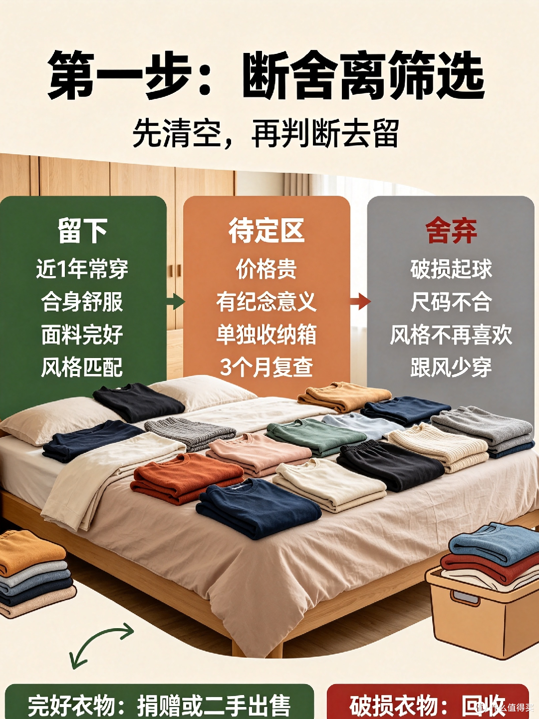 衣柜断舍离与科学分类收纳指南