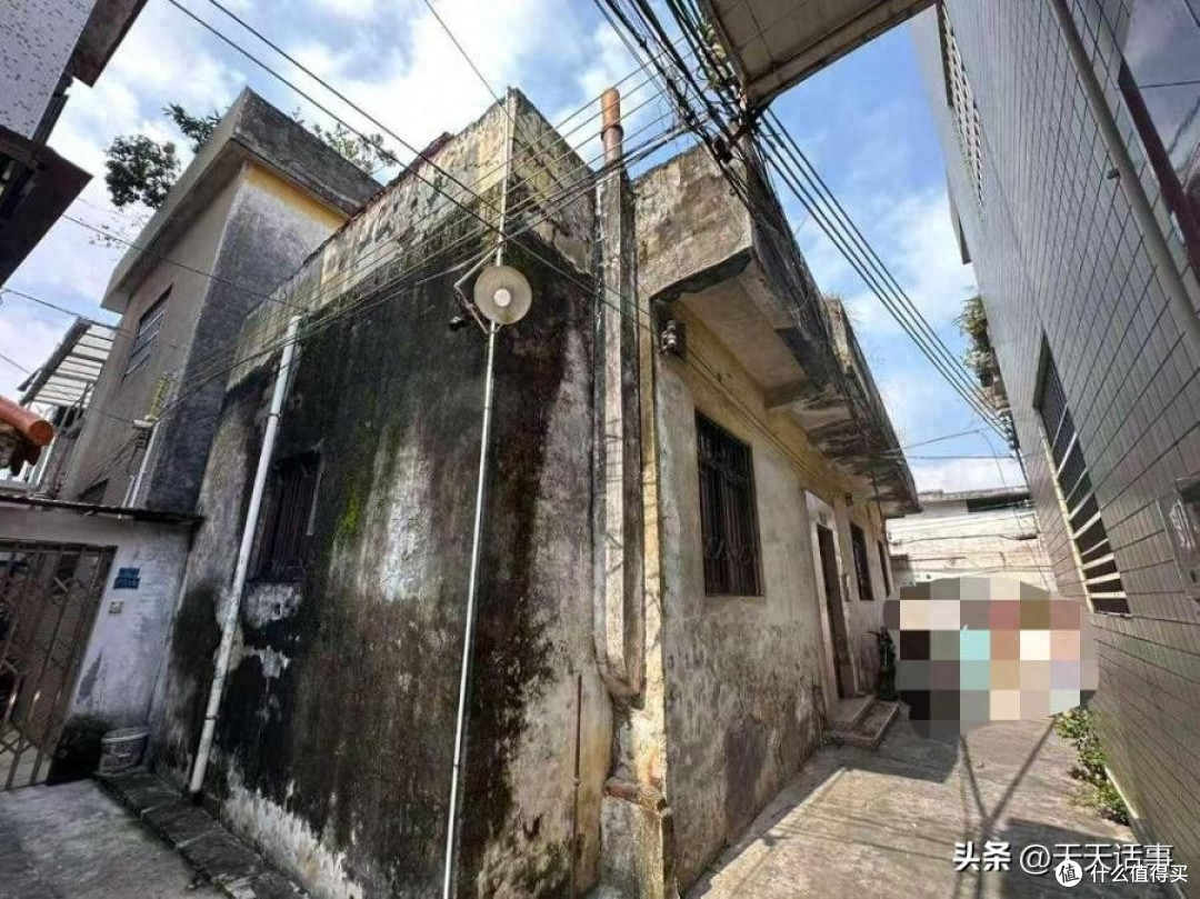 佛山市一栋1层老旧住宅楼房降价拍卖,被人44.87万元就竞得