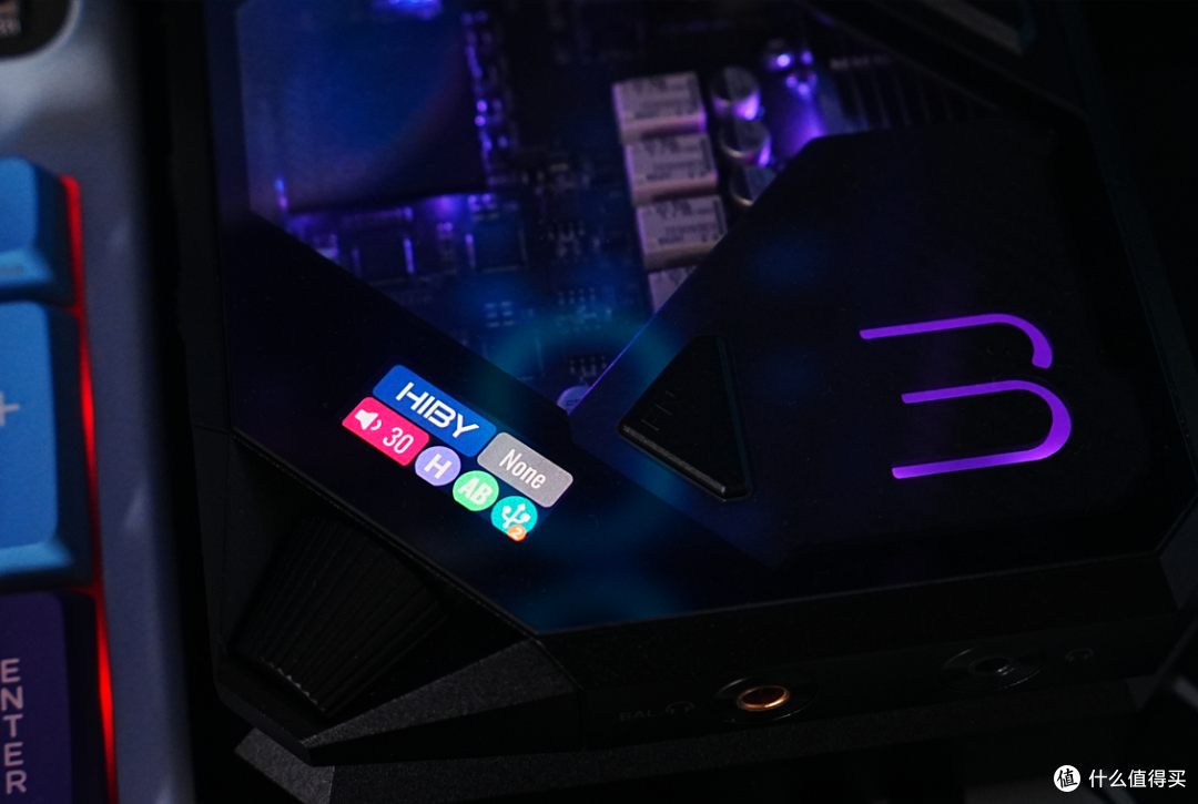 HiBy海贝 FD3II 大推力台式解码耳放,桌面游戏影音神器