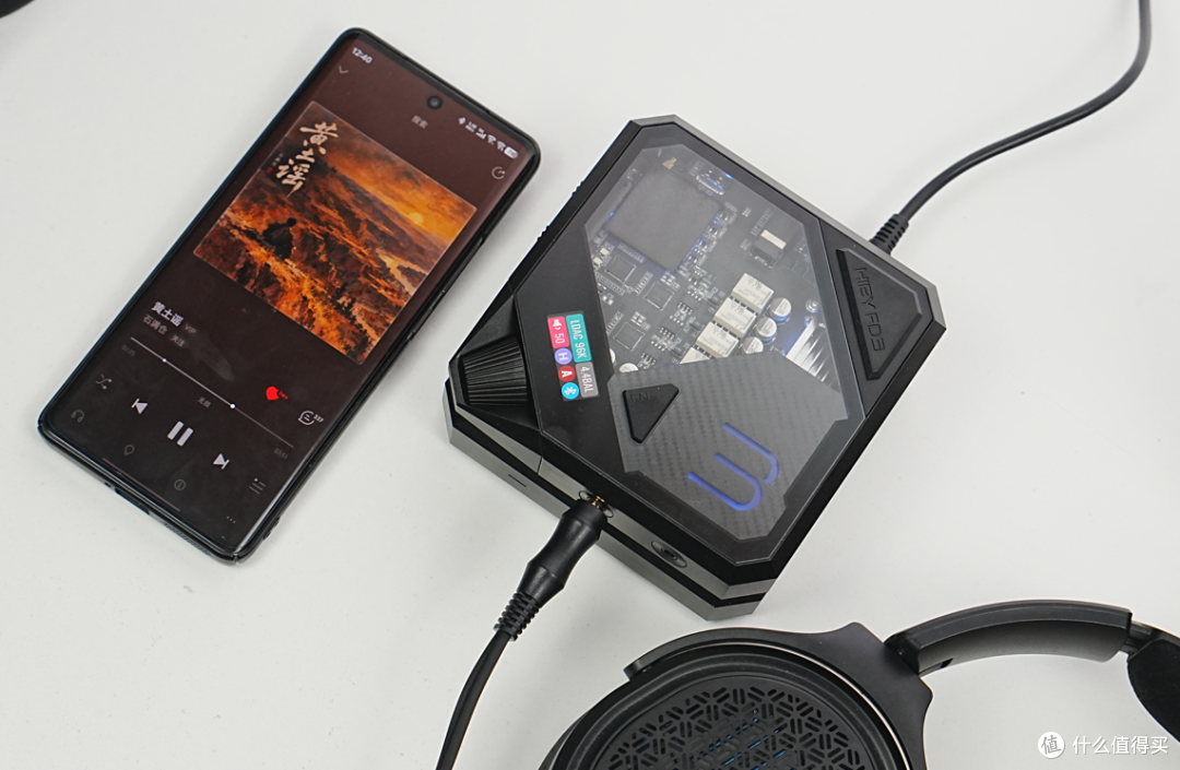 HiBy海贝 FD3II 大推力台式解码耳放,桌面游戏影音神器
