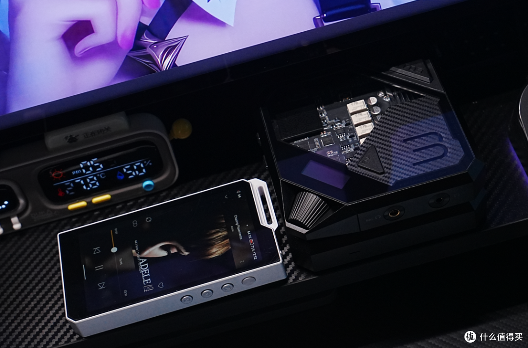 HiBy海贝 FD3II 大推力台式解码耳放,桌面游戏影音神器