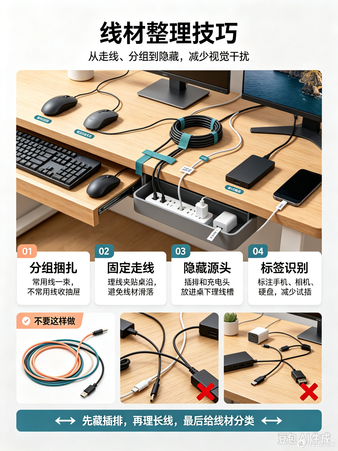 谁懂啊?这样整理桌面太香了