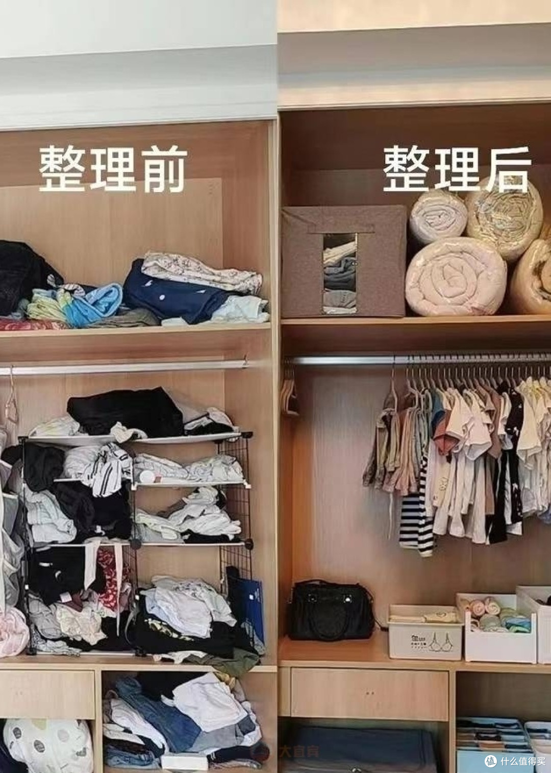 换季衣柜收纳全攻略:整理完多塞三分之一,找衣服再也不用翻