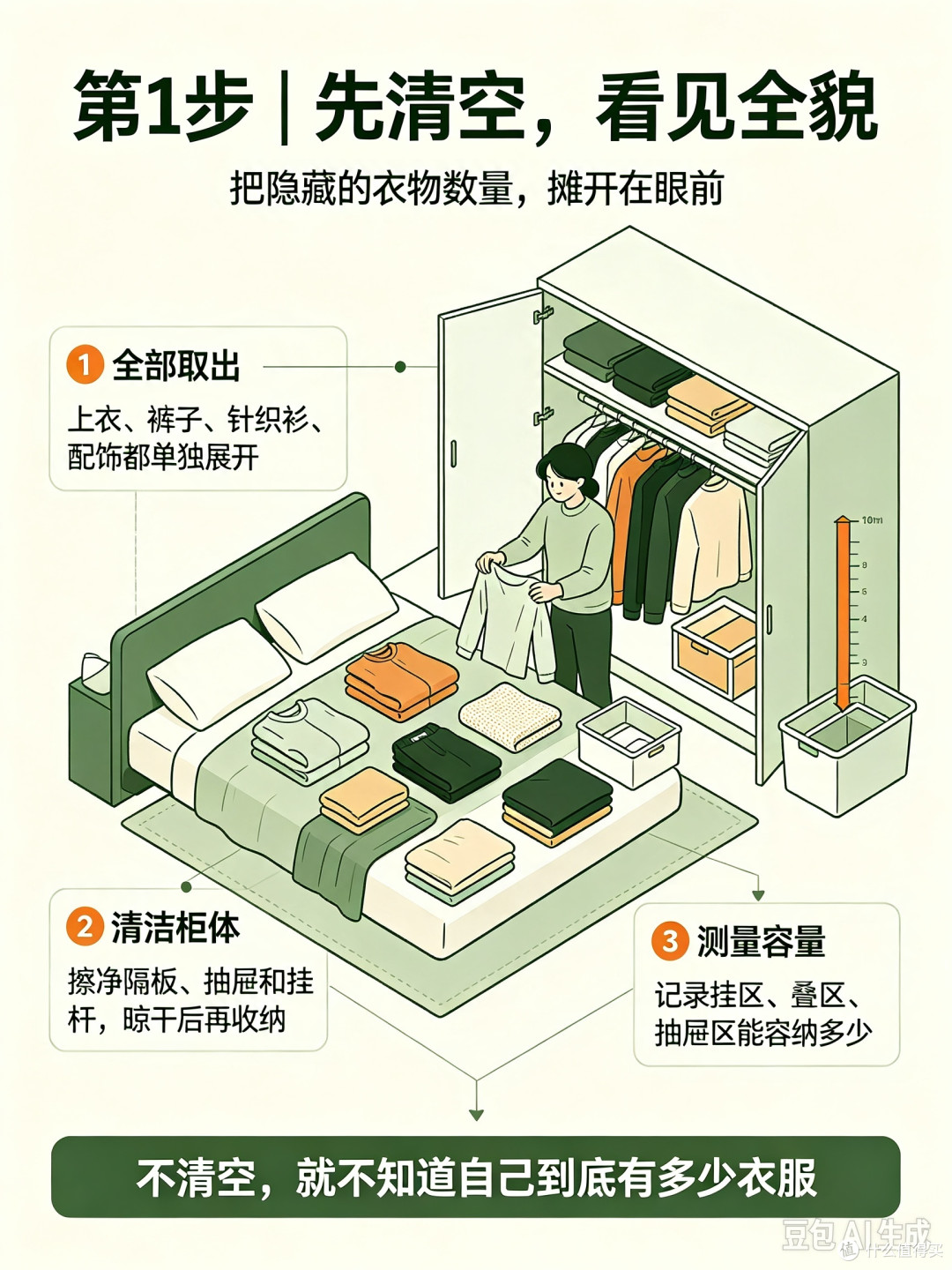 衣柜断舍离的五步法