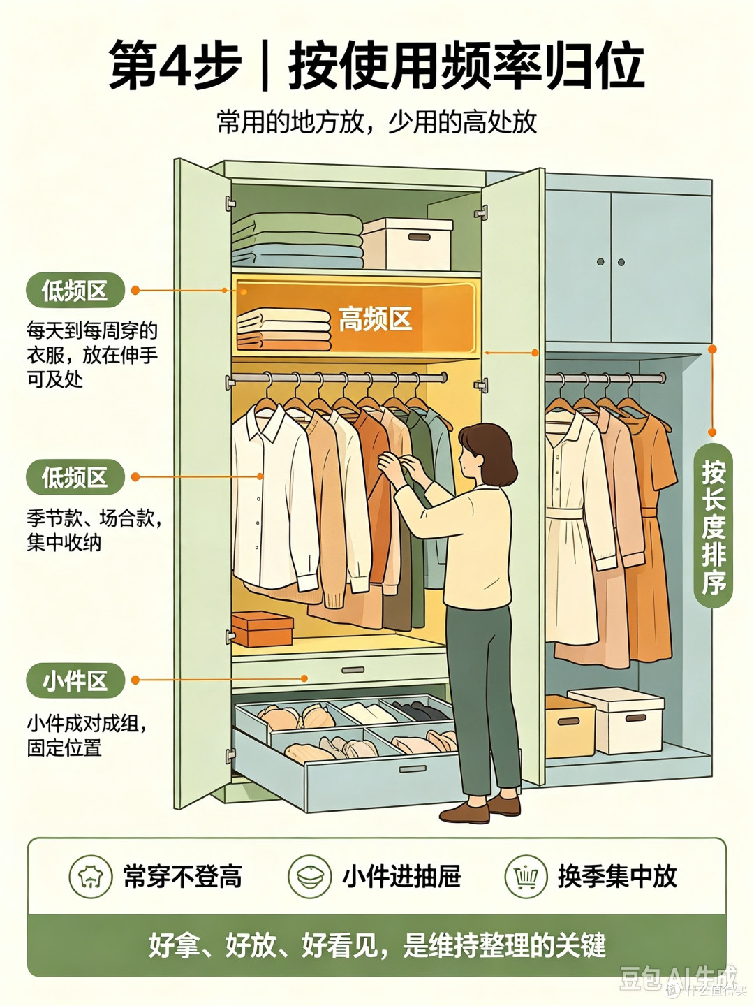 衣柜断舍离的五步法