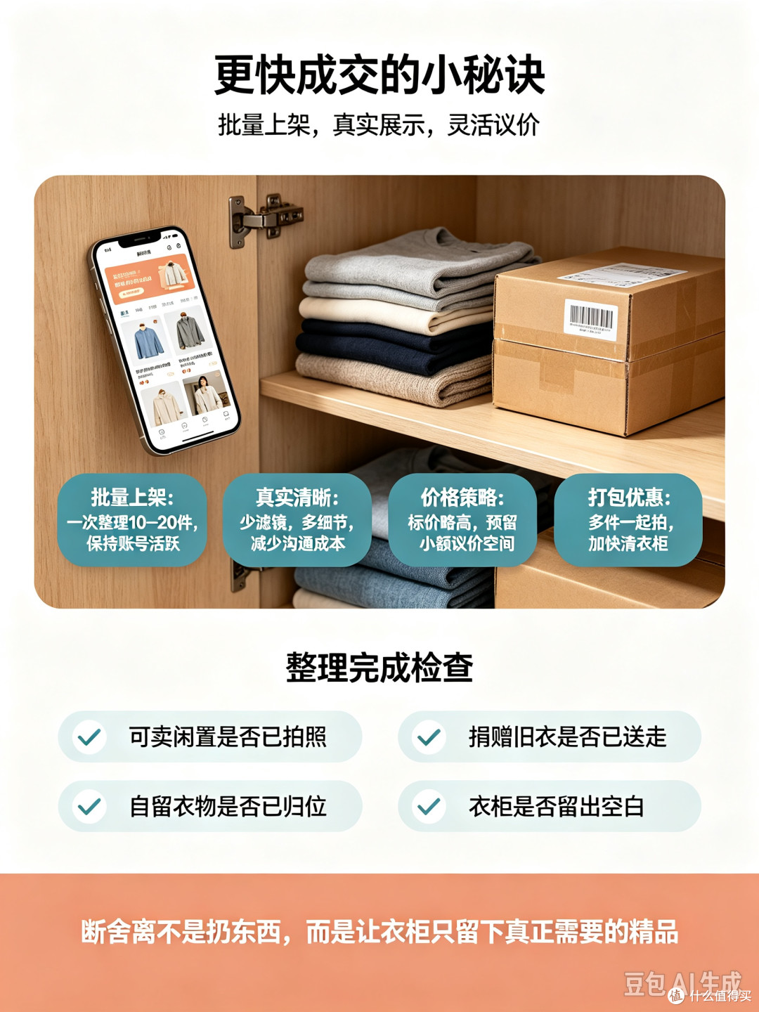 九成新衣物别扔,这样卖最值钱