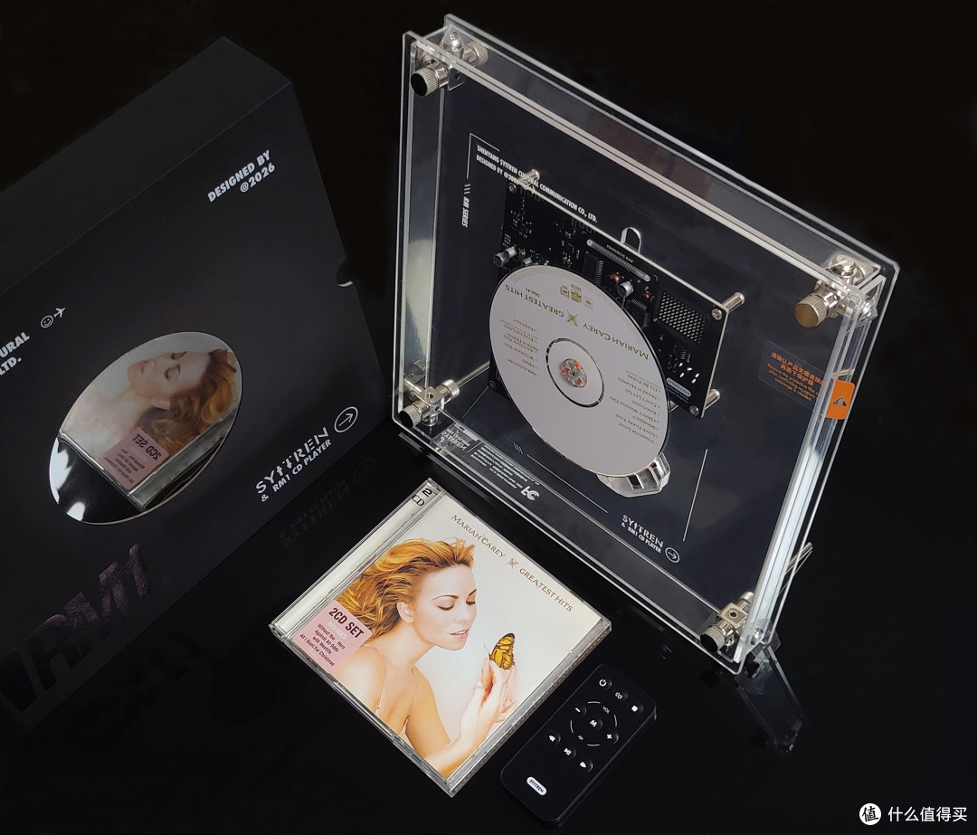 它不止是CD机,更是破圈显摆之作!赛塔林Syitren RM1 透明CD机