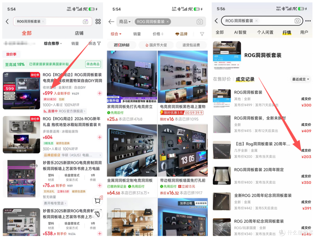 原价599华硕ROG洞洞板,二手鱼跌到300多,为信仰充值的机会来了