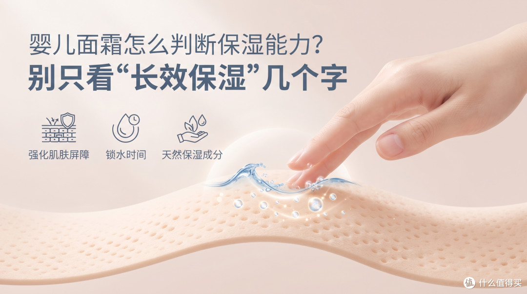婴儿面霜怎么判断保湿能力?别只看“长效保湿”几个字