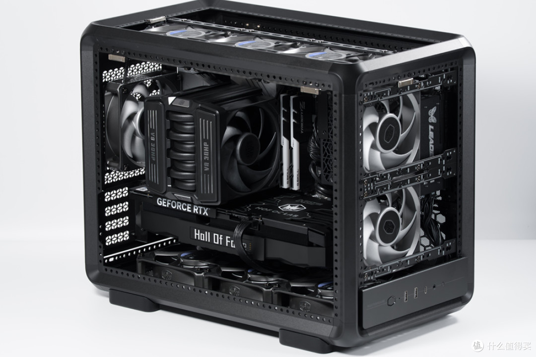 酷冷至尊MF400_技嘉B760M AORUS ELITE D4_影驰RTX 5070Ti HOF OC