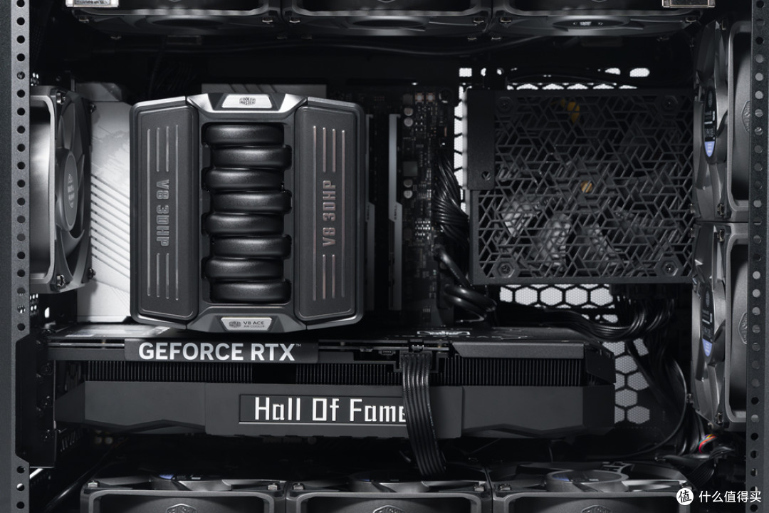 酷冷至尊MF400_技嘉B760M AORUS ELITE D4_影驰RTX 5070Ti HOF OC