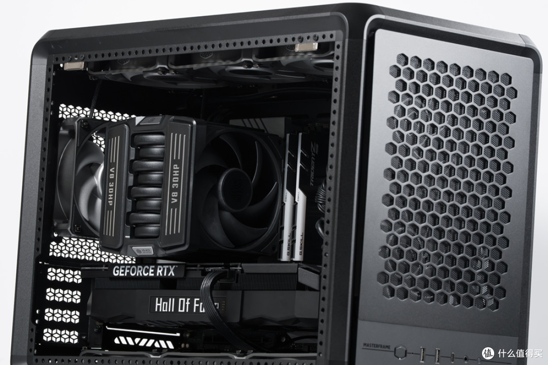 酷冷至尊MF400_技嘉B760M AORUS ELITE D4_影驰RTX 5070Ti HOF OC