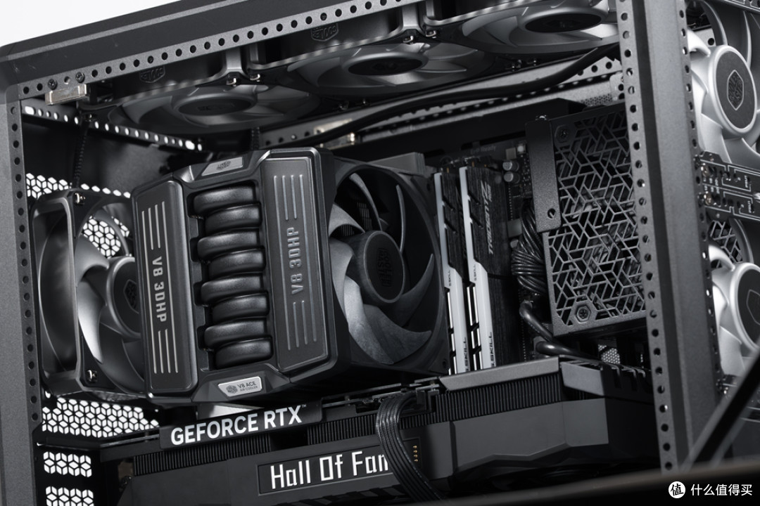 酷冷至尊MF400_技嘉B760M AORUS ELITE D4_影驰RTX 5070Ti HOF OC