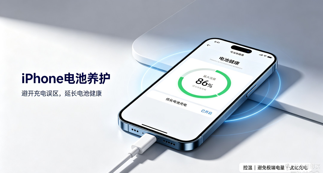 iPhone电池养护别踩坑,正确充电延长电池健康