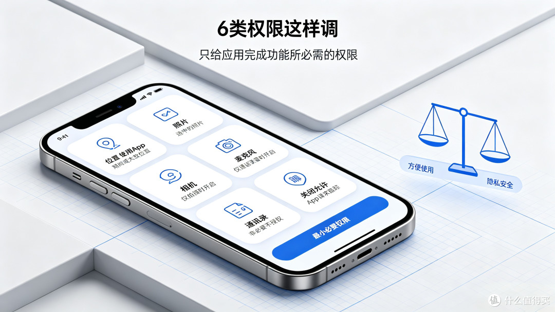 iPhone 总弹出“建议关闭权限”?隐私设置这样调更安心