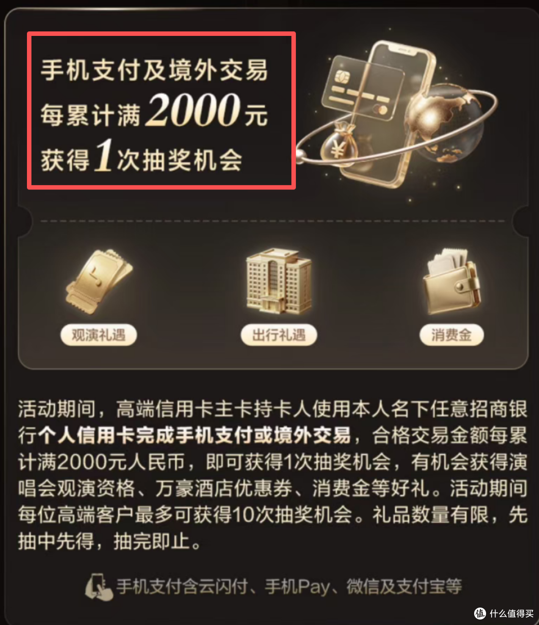 真猛!招行高端卡!上新权益!