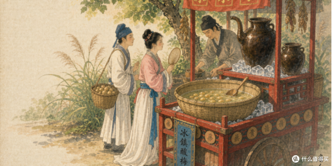 古人夏天没有冰箱,那口冰镇酸梅汤是怎么来的