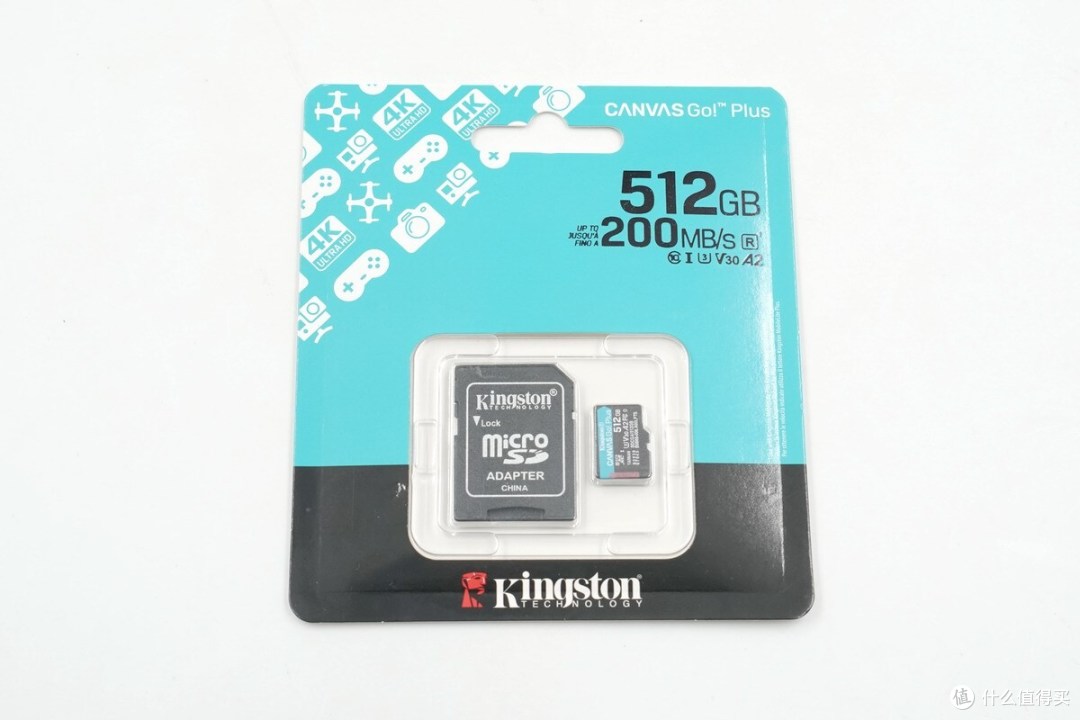 金士顿CanvasGo!Plus 512GB microSD卡开箱评测:读取速度205MB/s