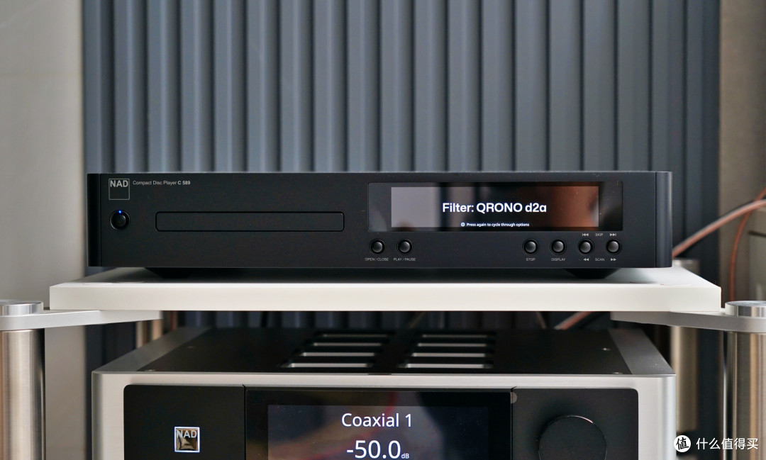 客厅玩Hi-Fi装备怎么样?NAD M33V2智能功放和C589 CD机使用分享