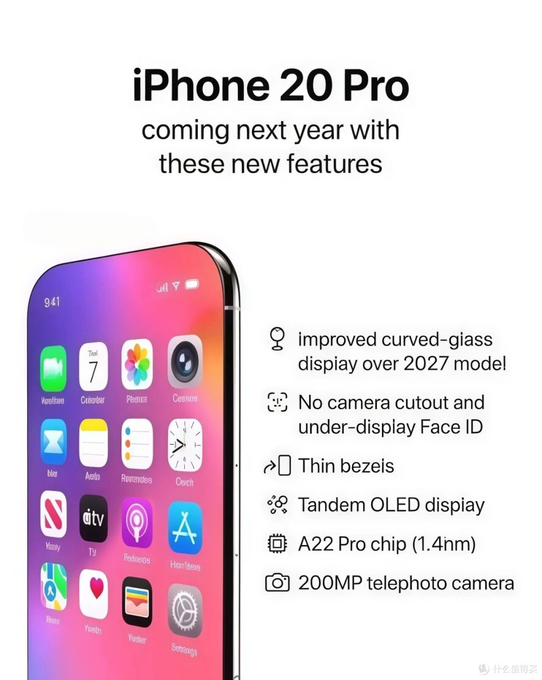 苹果20周年纪念款要来,iPhone20或是iPhoneX之后变化最大的一次