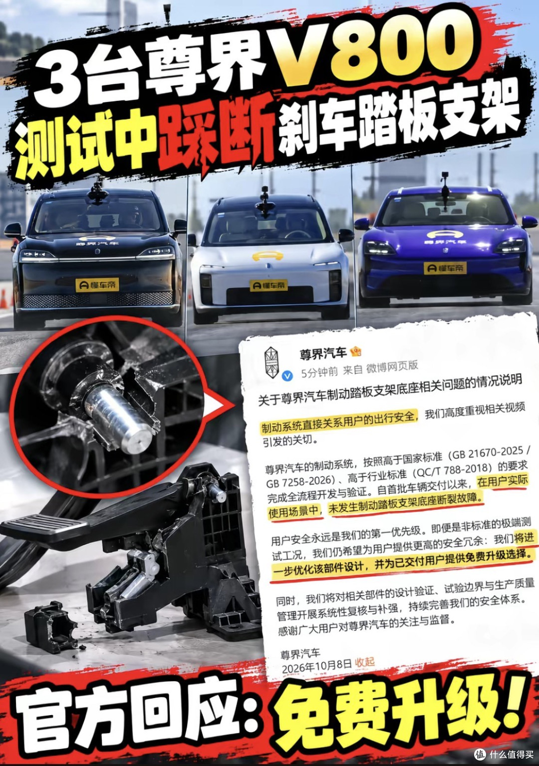 当初全网群嘲雷军50次连续刹车测试，现在再看，评论区彻底反转！