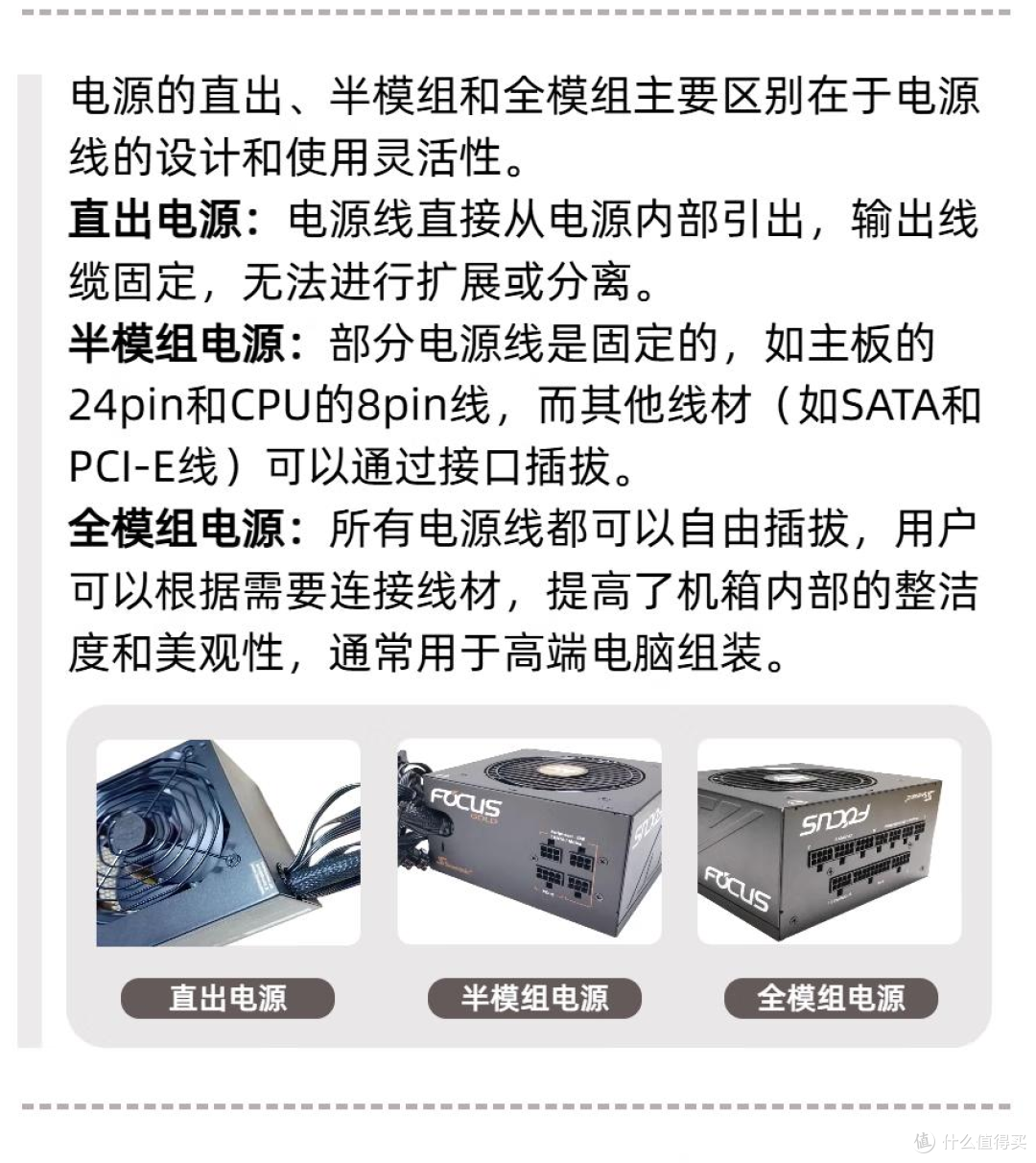 电脑电源科普,让你了解一下PC电源的小知识