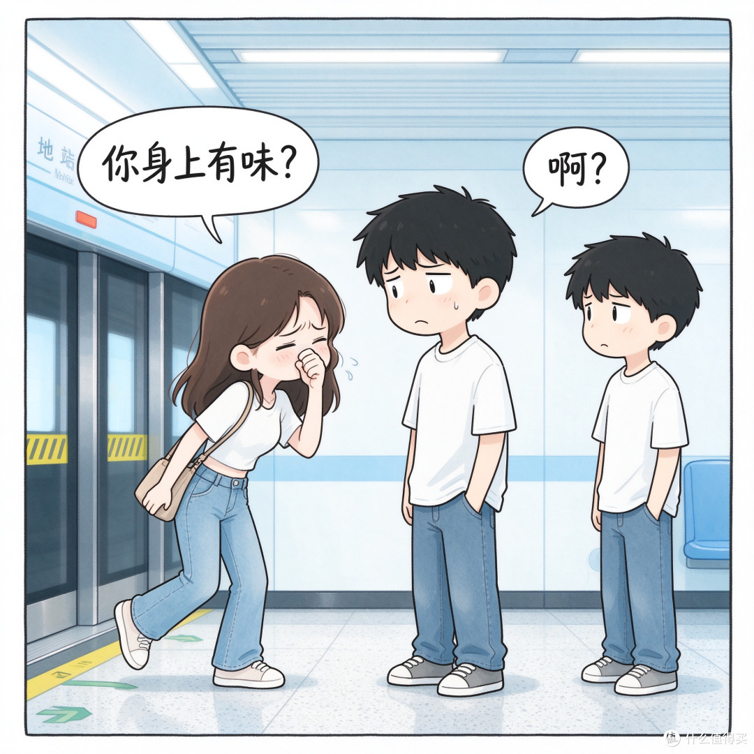 女生你身上有味男生啊