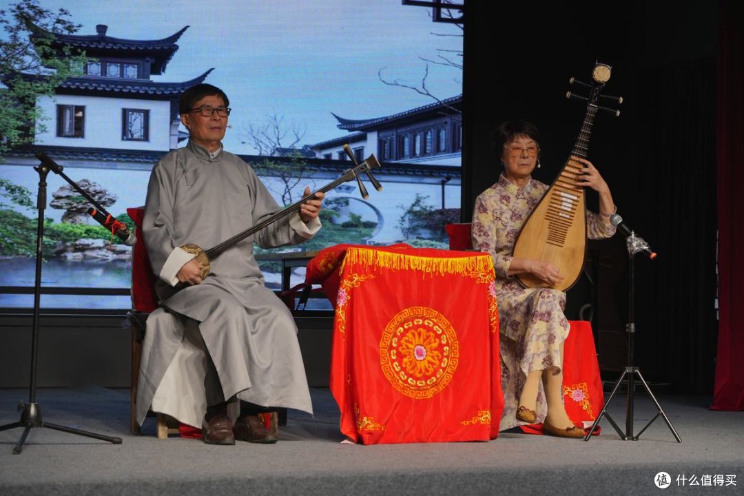 顾锡东纪念馆里的评弹表演质量很高