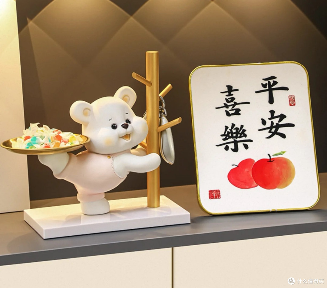 回家的仪式感✨奶呼呼小熊摆件太治愈