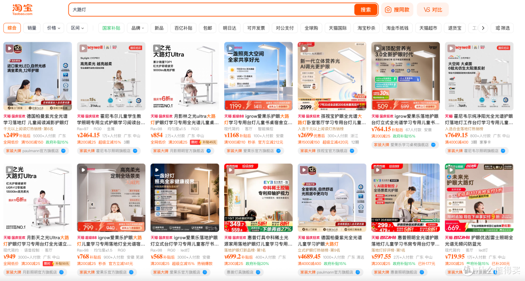 别盲目冲大路灯!搞懂3种灯区别,按场景选不花冤枉钱