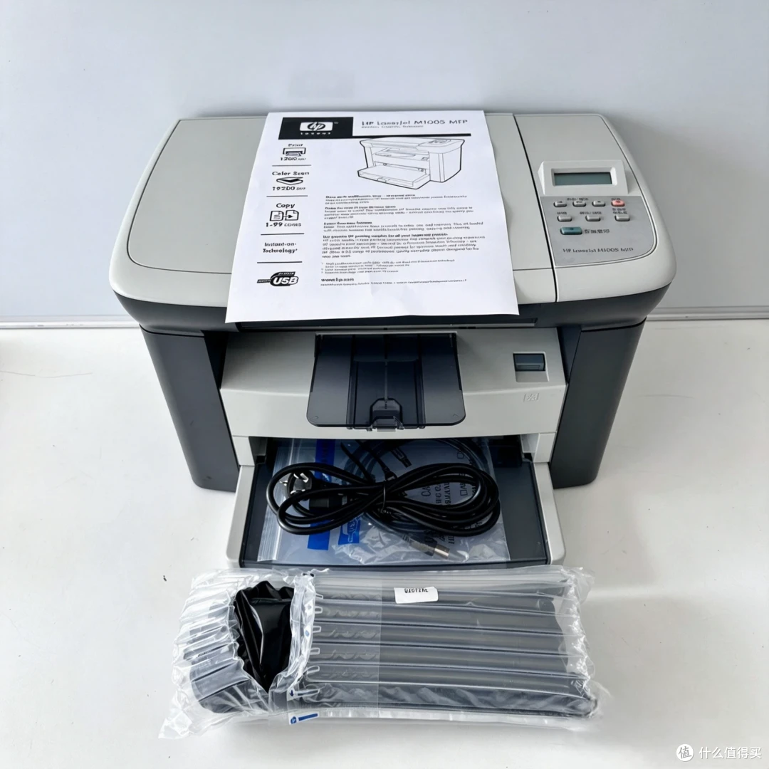 闲鱼大量涌入惠普M1005,200块的三合一激光机,耗材便宜到按分算