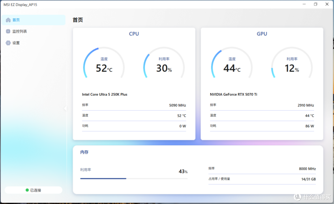 风冷也开始卷屏幕了?微星MPG COREFROZR AP15首晒实测分享
