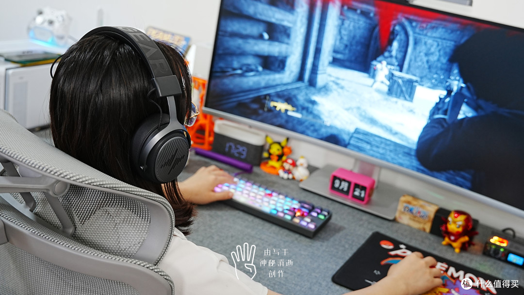 空间音效/低延迟/轻盈佩戴一步到位,ATK海王星N9 V2游戏耳机测评