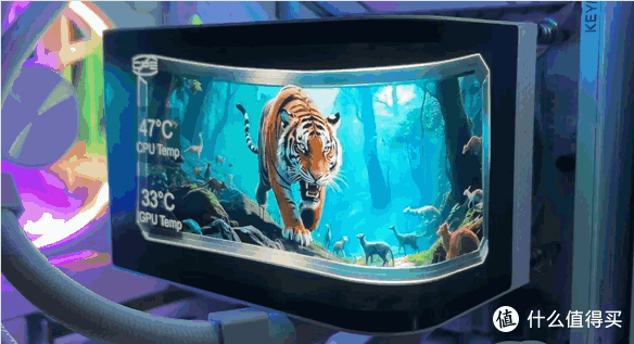 稳压又静音的旗舰水冷！超频三DV360幻翼·曲面屏实测，有颜又能打