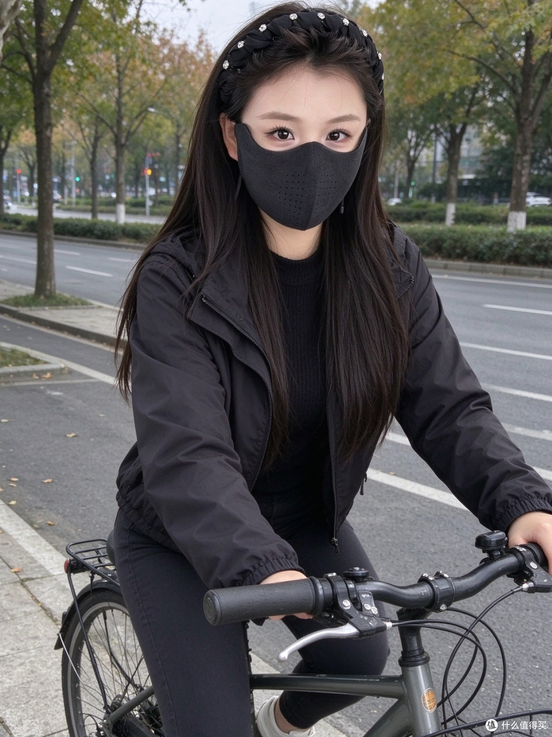 立体支撑不贴脸 骑行呼吸更顺畅