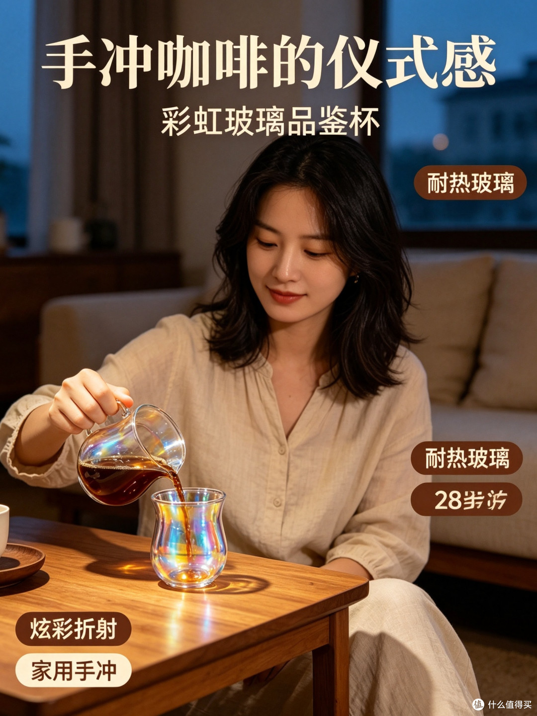 高硼硅耐热玻璃 热咖啡直接倒很安心