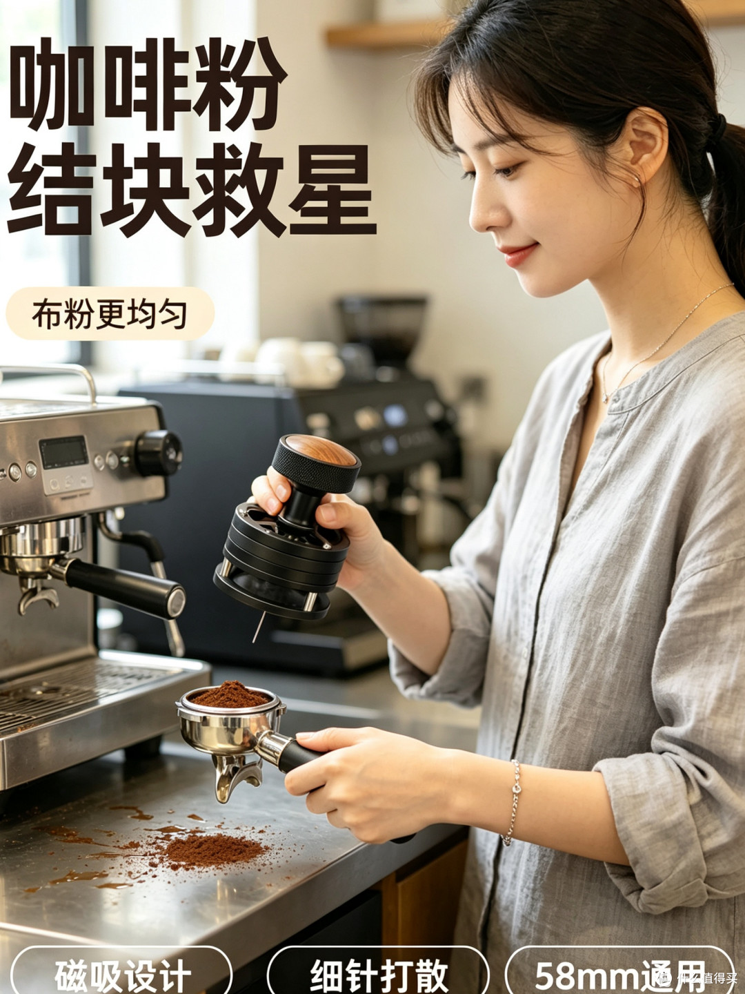 搅粉针打散结块 浓缩不再忽酸忽苦