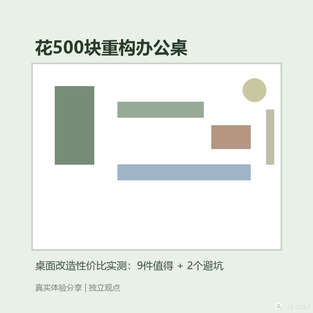 花500块重构办公桌,桌面改造性价比最高的9个物件