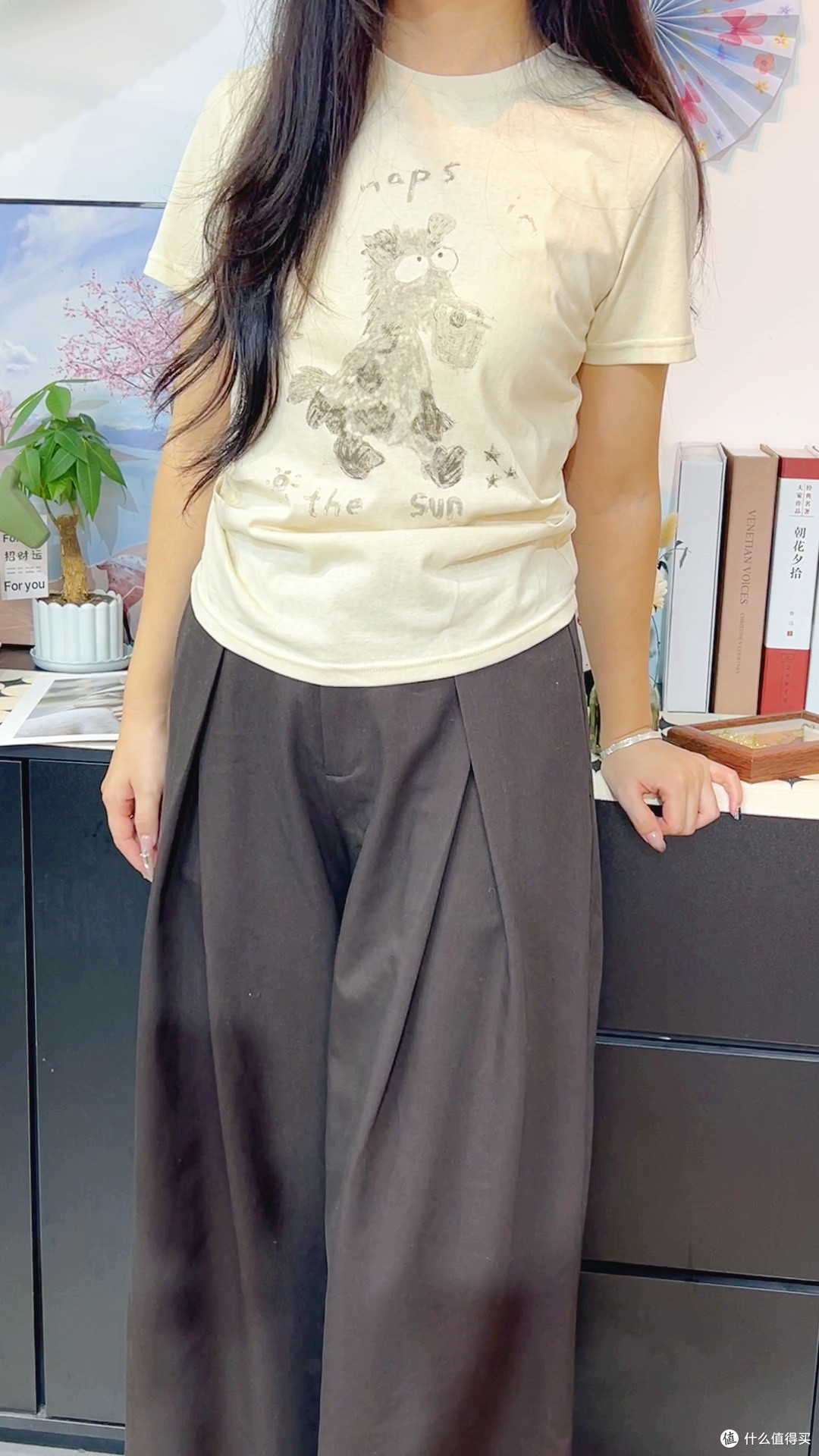 ✨杰茜莱卡通印花T恤!
