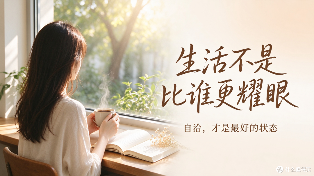 生活不是比谁更耀眼，自洽才是最好的状态