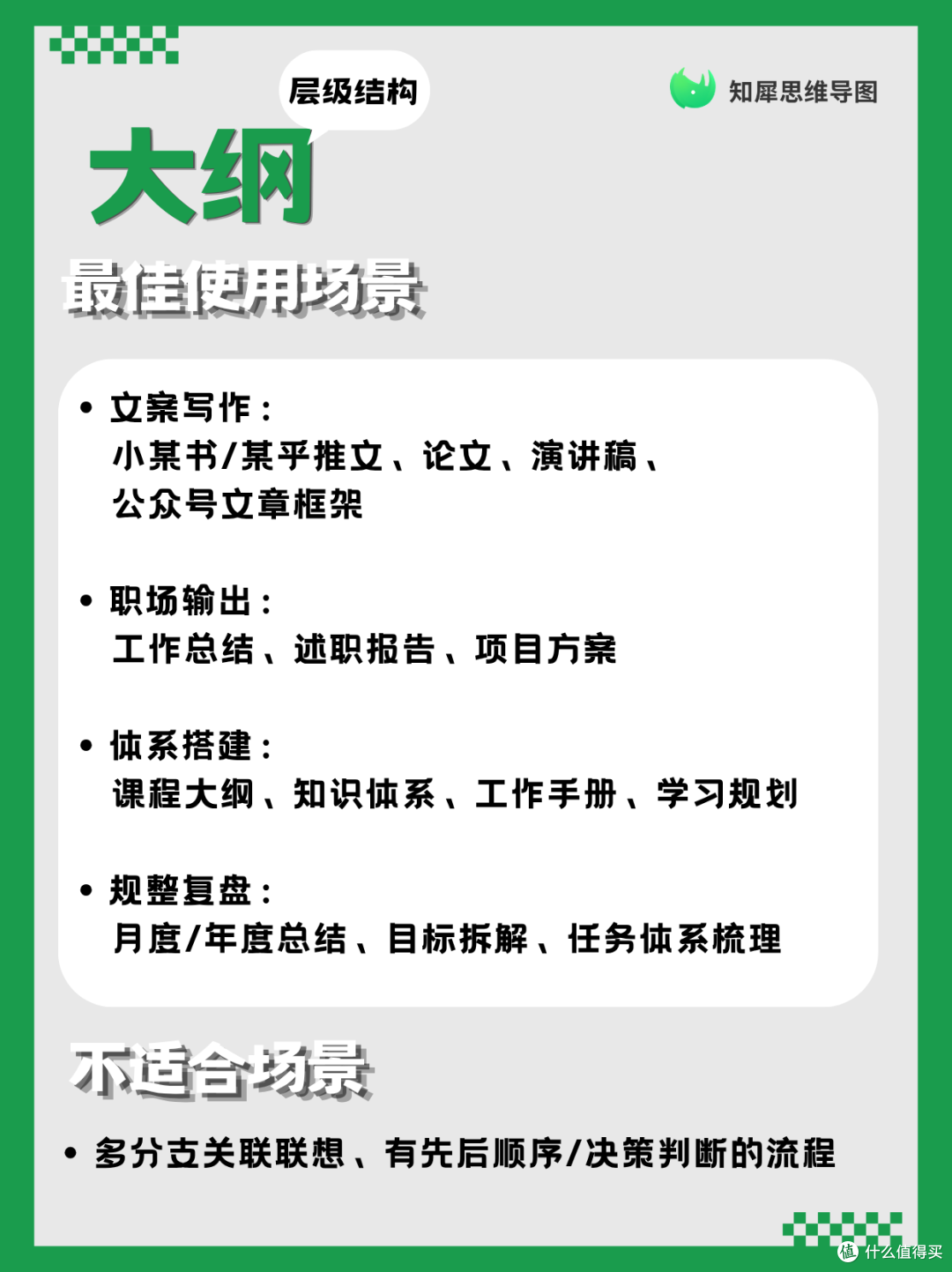 工具科普｜思维导图、大纲与流程图场景选用指南